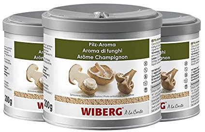 Wiberg Pilz-Aroma Gewürzzubereitung, 200g 3er Pack