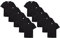 Fruit of the Loom Valueweight Short Sleeve T-Shirt, Nero, L (Pacco da 10) Uomo