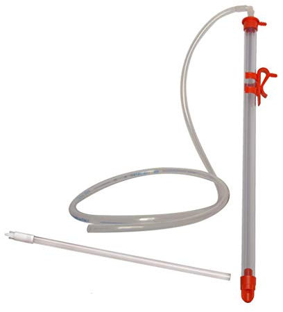 BREWFERM automatischer Heber Flow'in Large (63,5 cm), aus PVC, für Temperaturen bis 60°C