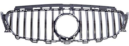 Wald Auto Parti del Veicolo Corpo Kit Griglia Anteriore Copertura per Classe E W213 GT Cromo Argento con Fotocamera Auto Pilota Foro