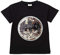 T-Shirt aus Baumwolle für Jungen und Mädchen mit kurzen Ärmeln und magischen Pailletten, 3 – 8 Jahre, Schwarz , 130 cm