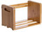 HomDSim Bamboo Desktop Bookshelf Adjustable Storage Organizer Display Shelf Rack,Countertop Platforms, Book Stands Shelves