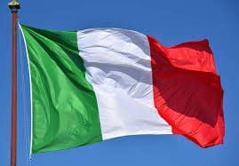 Ns Produzione Bandiere Bandiera Italia Grande CM 200X300 in Poliestere Nautico pesante130gr. o 230gr. con Corda Laterale Tessuto Antivento Resistente (Stamina Nautica 230gr.mq.)
