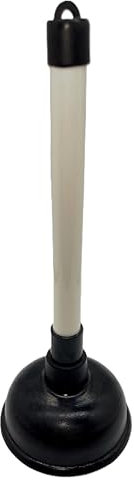 TIJAR® Plunger, Long Handle Plunger, Super Strong Durable Plunger for Kitchens and Bathrooms, Extreme Suction Sink Plunger Opener Bathtub, Shower, Sink (10 CM)
