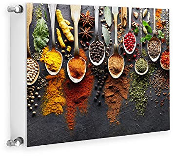 TMK ArtDeko Magnet Heizkörperabdeckung Innovative Lösung Selbsthaftend Heizkörperabdeckung, Heizkörperverkleidung, Gewürze