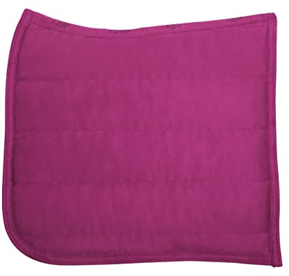 QHP Dressur Pad Puff Pad Sattel Pad Anatomic (fuchsia)