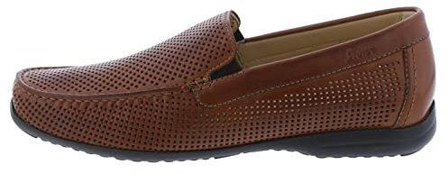 Sioux Herren Giumelo Mokassin, Cognac, 42 EU Weit