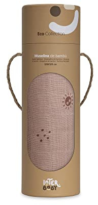 Mousseline de bambou pour bébé - Duendes del Polvo marron