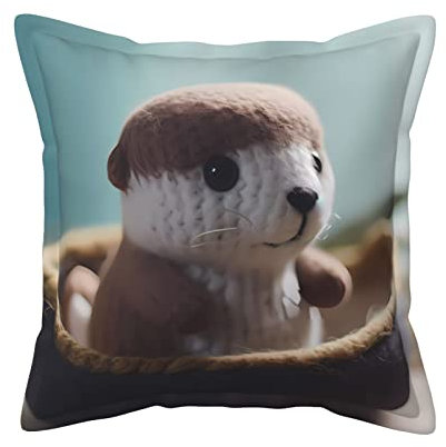 BVMPRS Dekokissen mit Hundemotiv, für Couch, Bett, Frühling und Sommer, 40,6–50,8 cm