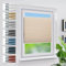 Grandekor Verdunklungsplissee Wabenplissee ohne Bohren Weiß-Beige 90x130cm (BxH) Klemmfix Plissee ohne Bohren Verdunkelung Thermo Rollo Wärmedämmung, Privatsphäre - & Sonnenschutz