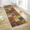 WTHYGB Teppich Läufer 80x120cm für Flur Küche Wohnzimmer Schlafzimmer, 6mm Dicke Küchenläufer, rutschfest Polyester Dauerhaft Waschbar Teppichläufer, Anpassbar