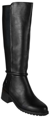 Gian Marco Venturi Donna Stivali Alti Chelsea Nero 37 EU