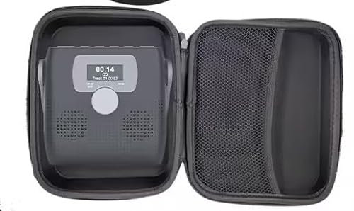 MONODEAL Portable CD Player Bag/Case, Black, 1 Disc, AUX, Bluetooth & FM, Compatible with MD708/706, Includes Case, User Manual & Warranty Card, For Vehicle & Home