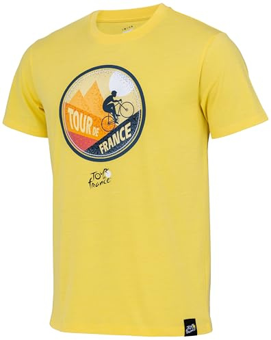 Tour de France T-Shirt Mountain – Offizielle Kollektion Radfahren, gelb, XL