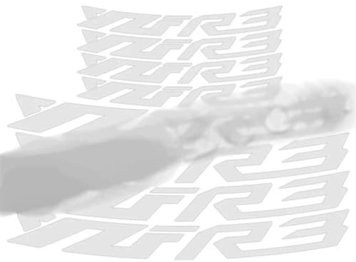 Für YZF-R3 R3 Yzfr3 Reflektierende Motorrad Rad Aufkleber Streifen Band Felge Aufkleber Zubehör Waterpoof(Farbe:A7)