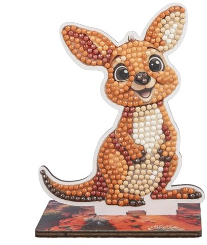 Crystal Art - Kangaroo, Buddy (CAFGR-31GEN056)