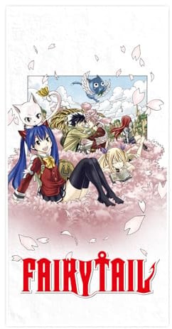 SAKAMI - Fairy Tail - Sakura Bloom - Strandtuch, Towel - 150x75cm