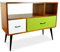 livasia Java Retro Sideboard aus Teakholz | Vintage TV-Bank aus Massivholz | Teakholz Lowboard | Asia HiFi-Möbel (Handarbeit) | Asiatische Möbel der Marke Asia Wohnstudio