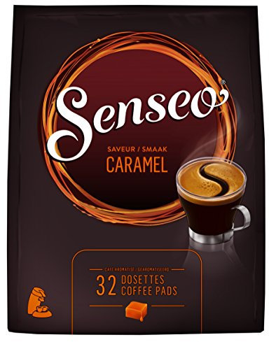 Senseo Café Saveur Caramel 160 Dosettes Souples (Lot de 5x32 dosettes)