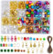 NATUCE Haar Dreadlocks Zubehör, Aluminium Haarspule Dreadlocks Dreadlocks Perlen Clips Haarringe für Zöpfe Holzperlen Ponyperlen mit Haarsträhnen für Haarschmuck, Haarringe Braids, Braids Schmuck