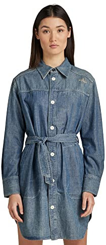 G-STAR RAW Damen Long Millery Overshirt