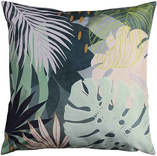 furn. Blattiges Outdoor-Polyester gefülltes Kissen, Titteral, 43 x 43cm