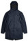 RAINS Unisex Lange wasserdichte Jacke, 47 Marineblau, S