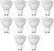 ZONE LED SET, GU10 LED-Lampen, Nicht-dimmbar, 10W, Kaltweiß 6500K, 70W Halogenlampen Äquivalent, 1000 Lumen, 100-Grad, Strahlwinke, Spot, Glühbirne (10er-Pack)