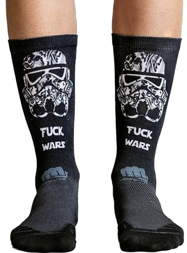 Ridefyl Unisex F. Wars socken, M-L (2er Pack)