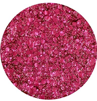 Paillettes biodégradables rose vif Tagadamour - Si si la paillette - Rouge - Taille Unique