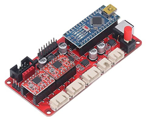 CNC-Steuerung, Zwei Y-Achsen, Kleiner PCB-USB-Lasertreiber für Graviermaschine