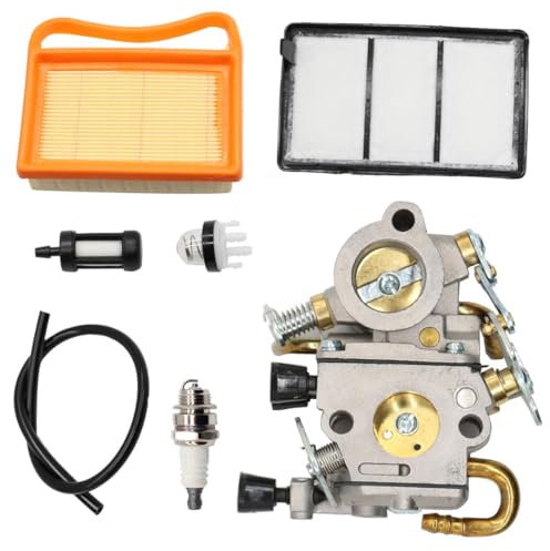 Nakkaa TS420 - Kit de carburador compatible con motosierra Stihl TS410 TS410Z TS420Z C1Q-S118 4238 120 0600
