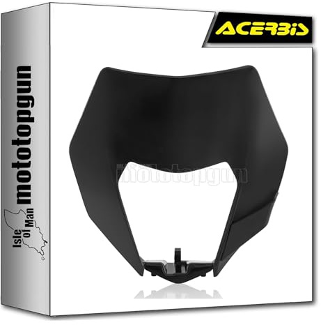acerbis 0023562.090 scheinwerfer schwarz kompatibel mit ktm exc-f 450 2014 2015 2016 mototopgun