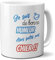 DECOHO - Mug humour Je suis de bonne humeur alors faites pas chier - 33 cl, céramique - Imprimé en France - Blanc