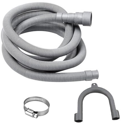 AuLYn Drain Hose Extension Set Washing Machine Hose 13Ft, Include Bracket Hose Connector And Drain Hoses Hose Clamps
