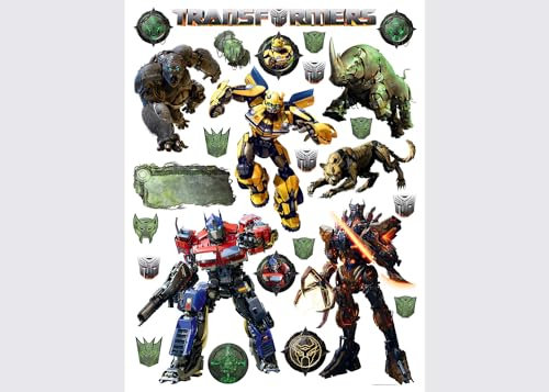Transformers Kinderzimmer Wandstickers, Wandtattoo junge deko von AG Design | 65 x 85 cm | ADK 2362