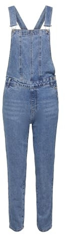 ONLY Onlpercy Overall DNM Mae06 Noos Tuta Intera, Azzurro, XS / 32L Donna