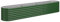 vidaXL Garden Raised Bed - Powder-Coated Steel Garden Planter, 224x40x36cm, Oval Flower Box, Green, Weather-Resistant Outdoor Gardening Feature