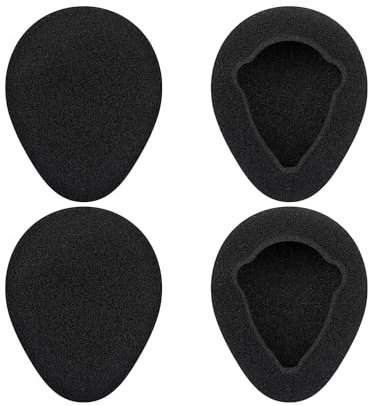 SOULWIT 2 Paire de Coussinets pour Casque d’Automobile Compatibles avec Les Casques Infrarouges sans Fil, Mousse pour Les Systèmes de Lecteur DVD de Divertissement GM Ford Toyota Nissan Honda