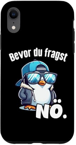 T-Shirt Herren lustige Sprüche Bevor du fragst Nö Lustiges Hülle für iPhone XR