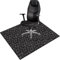 Lurowo Tapis Chaise de Bureau Antidérapant pour Sols Durs, Protection 90 * 120cm, Facile à Nettoyer (B)