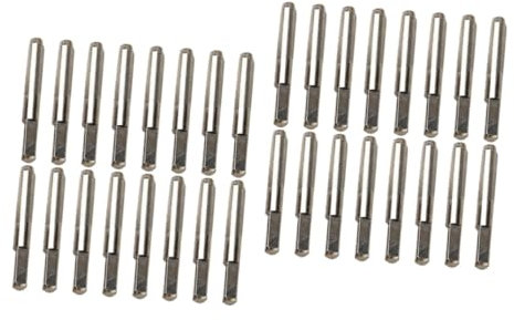 ULDIGI 32stücke Saitennägel Metall Für Zithern Und Einfache Installation Und Hervorragende Stabilität Für Musikinstrumente Silberfarben Langlebig Und Praktisch