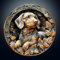 KaayeeWood Holzpuzzle Erwachsene,Metall Dachshund Holzpuzzle,Einzigartige Wooden Puzzle Mit Geschenkbox,Geschenke für Kinder und Erwachsene(34 * 34cm-300 Stück)