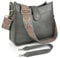 VIMUTI Handtasche Damen Mittelgroß Umhängetasche Crossbody Bag mit Breiter Gurt Schultertasche Hobo Bag veganem Leder Tasche 2 Schulterriemen Kartenschlitz Reisetasche