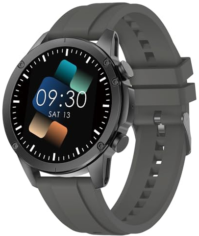 Smartwatch Uomo Militare, 1.43 AMOLED Orologio Smartwatch con Chiamate Bluetooth, 120 Sportive Smart Watch con Contapassi/Sonno/Cardiofrequenzimetro/SpO2, Impermeabil IP68 Smartband per Android iOS