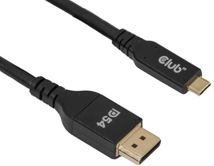 Club3D CAC-1563 USB-C a DisplayPort 2.1 DP54 Cable bidireccional 8K120Hz 2m