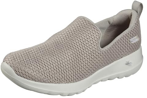 Skechers Go Walk Joy, Scarpe da ginnastica Donna, Taupe Textile/Trim, 38 EU