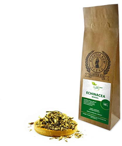 VITA IDEAL Vegan® ECHINACEA - Wurzel 100g geschnitten & getrocknet - Echinacea Purpurea - PURPURSONNENHUTWURZEL - Purpursonnenhut Kräutertee & Aufguss.