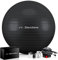 EliteAthlete Ballon Gym avec système Anti-Burst - Fitness Pilates Yoga - Ballon Grossesse avec Pompe à air Incluse