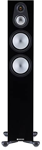 Monitor Audio Argento 300 nuovo 7G in nero lucido (ciascuno)